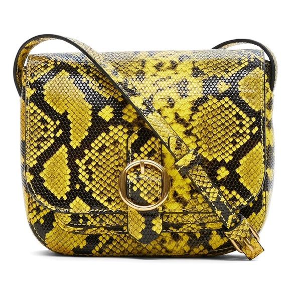 Banana republic Italian goat skin saddle bag